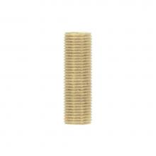 Satco 90-5005 - 1/8 IP x 5/8'' Nipple Yellow Zinc Plated