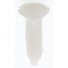 Satco 90-537 - 6/32 White Switchplate Screw