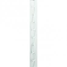 Satco 90-670 - 1yd 11 Ga White Finish Chain