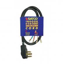 Satco 93-5033 - 4 ft 10-4 Srdt Black Round Range