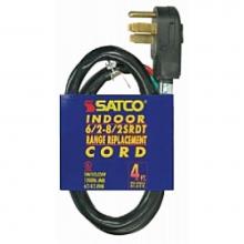 Satco 93-5037 - 6 ft 6/2 plus 8/1 Srdt Gray Flat