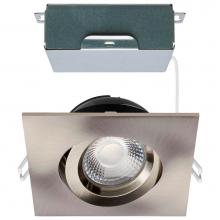 Satco S11623R1 - 12W/DW/GBL/4/CCT/SQ/RD/BN