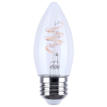 Satco S12555 - 4B11/CL/LED-GF/COIL/930/E26