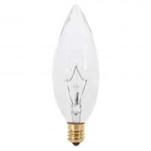 Satco S3386 - 25W TORP CAND. CLEAR 220 VOLT