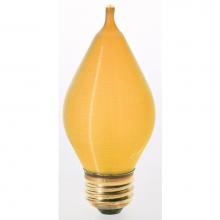 Satco S3416 - SATCOESCENT 40W C15 STD AMBER