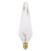 Satco S3744 - 25W PRISMATIC CAND CLEAR