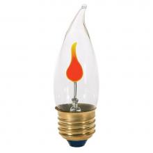 Satco S3757 - 3W TT FLICKER STD CLR