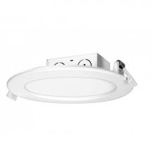Satco S39061 - 11.6 W LED Direct Wire Downlight, Edge-lit, 5-6'', 2700K, 120 V, Dimmable