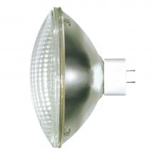 Satco S4351 - 500 Watt sealed beam; PAR64; 2000 Average rated hours; 6500 Lumens; Mogul End Prong base; 120 Volt