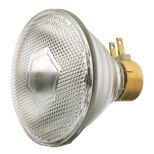 Satco S4674 - 90 watt; Halogen; PAR38; Clear; 2500 Average rated hours; 1310 Lumens; Medium Side Prong base;