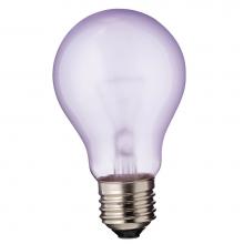 Satco S4816 - 60 watt A19 Incandescent; Full Spectrum; 5000 Average rated hours; 465 lumens; Medium base; 120