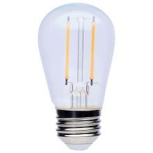 Satco S8021R1 - 1W/LED/S14/CL/27K/120V/ND/4PK