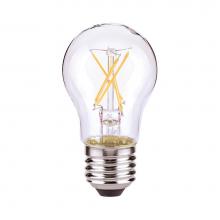 Satco S9874 - 4.5 watt A15 LED; Clear; Medium base; 2700K; 450 lumens; 120