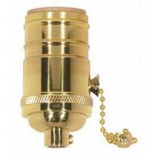 Satco 80-1052 - Polished Cast Brass Pull Chain 1/8