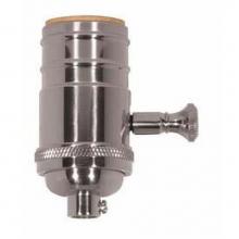 Satco 80-1065 - Polished Nickel Finish Cast Brass 150 W Dimmer 1/8