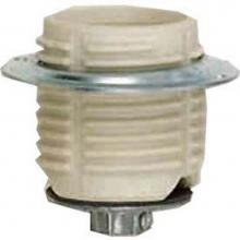Satco 80-1073 - Medium Base Threaded Porcelain Glazed