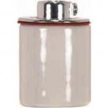 Satco 80-1078 - Medium Base Smooth Glazed Porcelain