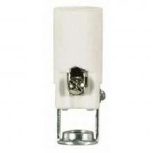 Satco 80-1091 - 2'' Porcelain Candelabra Socket with Terminal