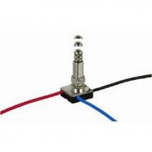 Satco 80-1139 - Nickel Finish 3 Way Rotary Switch 5/8'' S