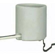 Satco 80-1221 - Medium Porcelain Socket A16 Met Clip 12'' L