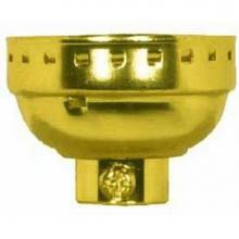 Satco 80-1242 - Brite Gilt Cap 1/8 WSS