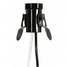 Satco 80-1275 - Candelabra Socket V30 Spring Clip 14'' Leads