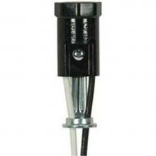 Satco 80-1305 - 4'' Candelabra Socket Full Thread Push In