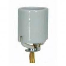 Satco 80-1317 - Medium Base Porcelain Socket 72'' Cl Gold L