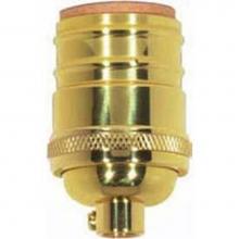 Satco 80-1434 - Unfinished Cast Brass Keyless
