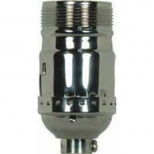 Satco 80-1446 - Polished Solid Brass Keyless Socket Term Screw