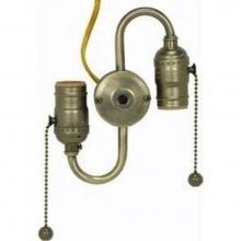 Satco 80-1525 - Ab 2- Light Pull Chain Cluster