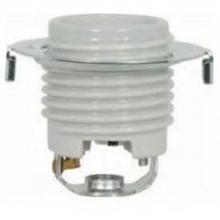 Satco 80-1679 - Glazed Medium Base Threaded Porcelain Socket