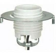 Satco 80-1768 - Glazed Threaded Porcelain Socket U 12.5 2leg