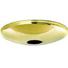 Satco 90-048 - 5''mod Brass Canopy 1-1/16'' Ch