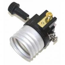 Satco 90-1140 - 3 Way Turn Knob Socket-int. On