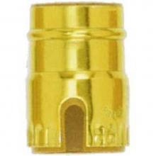 Satco 90-1145 - Brite Gilt Light Shell/pull Chain/Turn Knob
