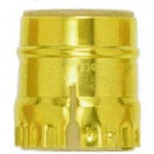 Satco 90-1146 - Brite Gilt Light Shell Only/Keyless