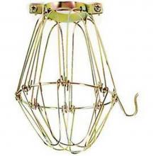 Satco 90-1310 - Brass Light Bulb Cage
