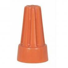 Satco 90-1419 - Medium Orange Wirenut with Spring