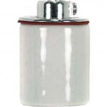 Satco 90-1706 - Medium Base Porcelain Socket 1/4 Ip Cap