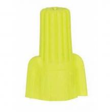 Satco 90-2237 - P11 Yellow Wing Nut with Spring