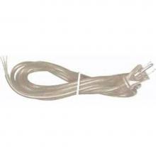 Satco 90-2312 - 10 ft 18/3 Silver Svt 105 Deg
