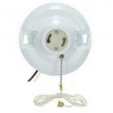 Satco 90-2470 - GU24 Base Phenolic On-off P.c. Brass