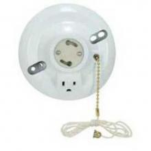 Satco 90-2483 - GU24 P.c. White Phenolic with GCO