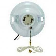 Satco 90-2582 - GU24 Pull Chain Porcelain Ceiling