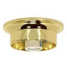 Satco 90-330 - 3-1/4'' Antique Brass Wired Holder