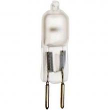Satco S1909 - 20 watt; Halogen; T3; Frosted; 2000 Average rated hours; 270 Lumens; Bi Pin G4 base; 12
