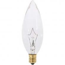 Satco S3393 - 25W E14 CLEAR TORPEDO 220V.