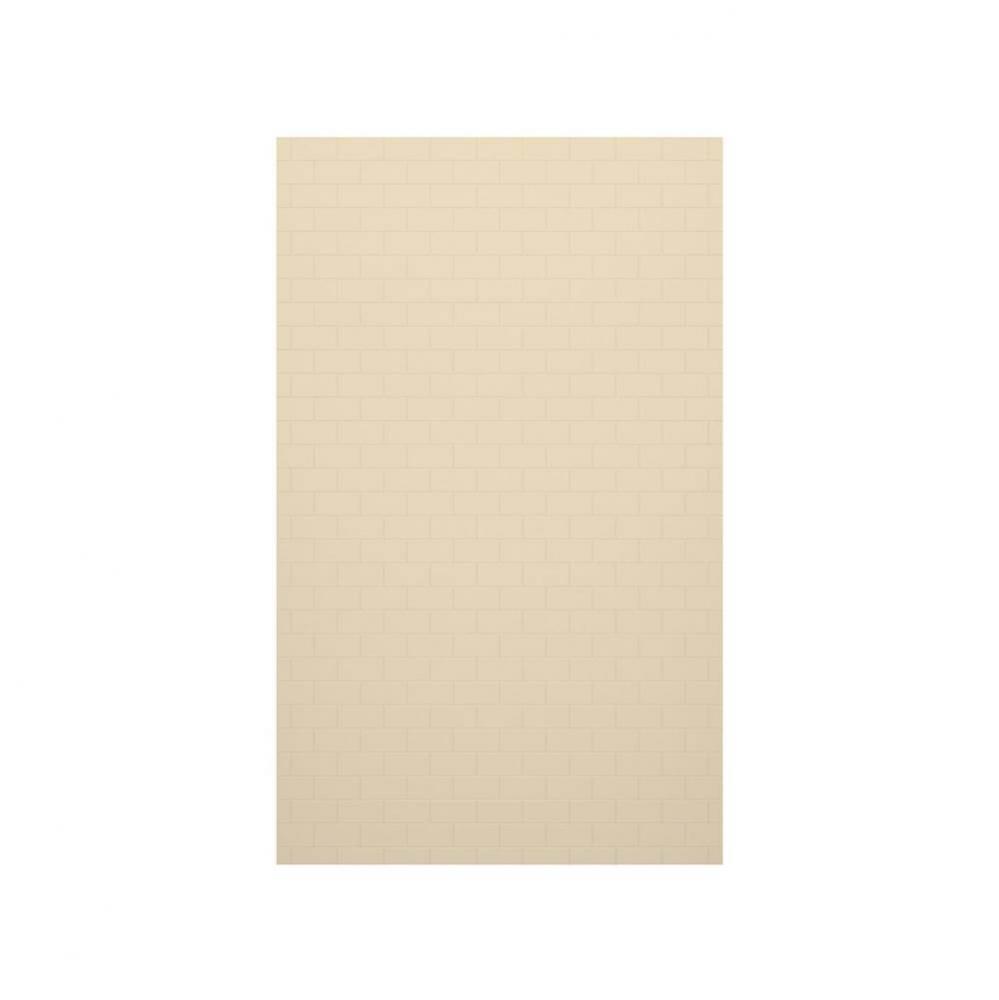 SSST-6296-1 62 x 96 Swanstone® Classic Subway Tile Glue up Single Wall Panel in Bone