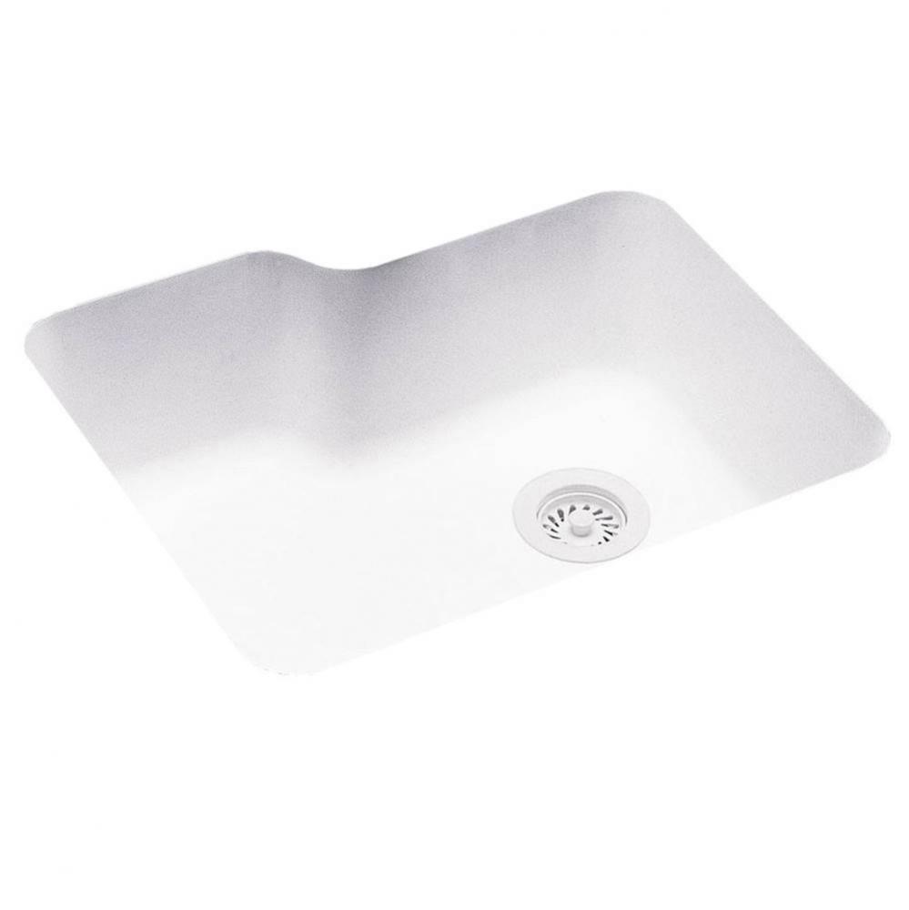 US-2215 15 x 22 Swanstone® Undermount Single Bowl Sink in White